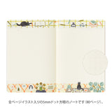 Midori Yuru Log Notebook - B6 - Cat