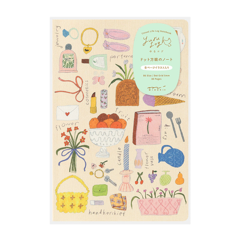 Midori Yuru Log Notebook - B6 - My Life