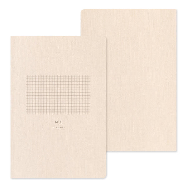 Midori Yuru Log Notebook - B6 - Grid