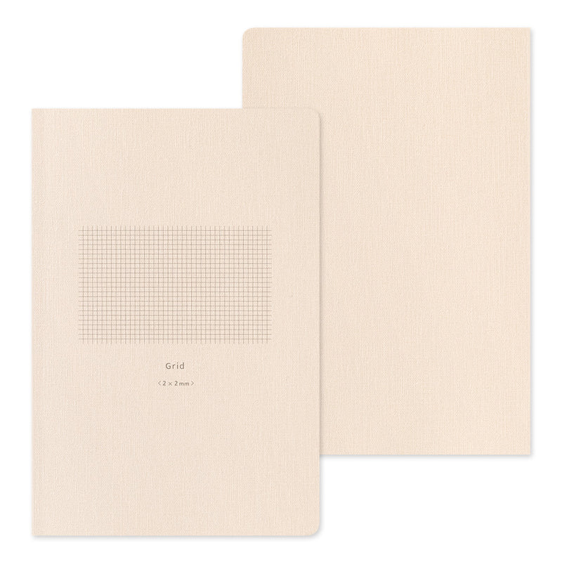 Midori Yuru Log Notebook - B6 - Grid