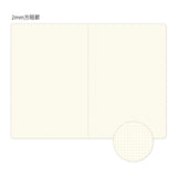 Midori Yuru Log Notebook - B6 - Grid