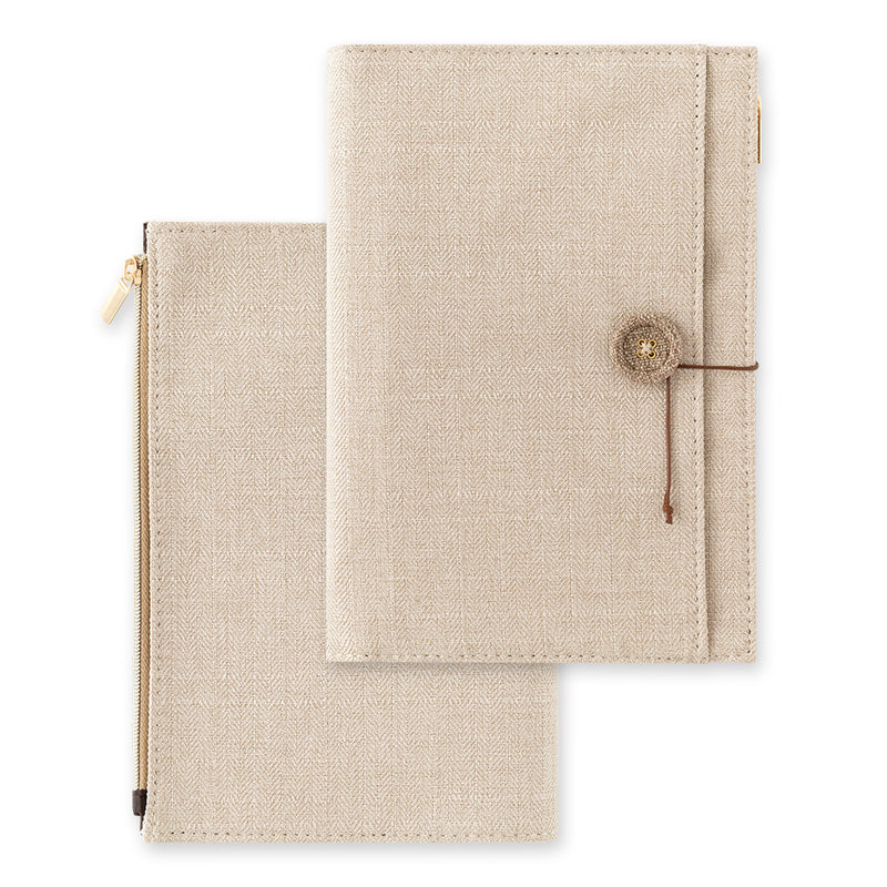 Midori Yuru Log Notebook B6 Fabric Cover
