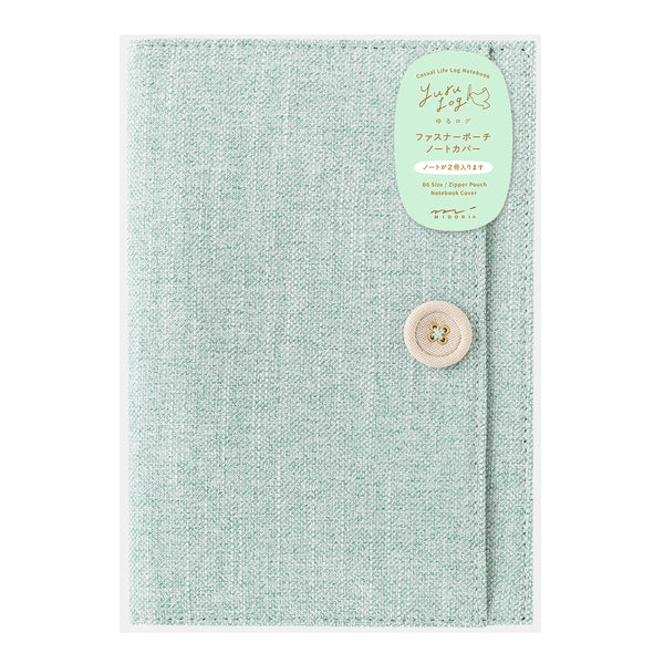 Midori Yuru Log Notebook B6 Fabric Cover