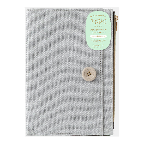 Midori Yuru Log Notebook B6 Fabric Cover