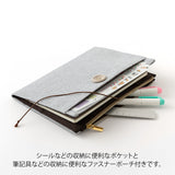 Midori Yuru Log Notebook B6 Fabric Cover