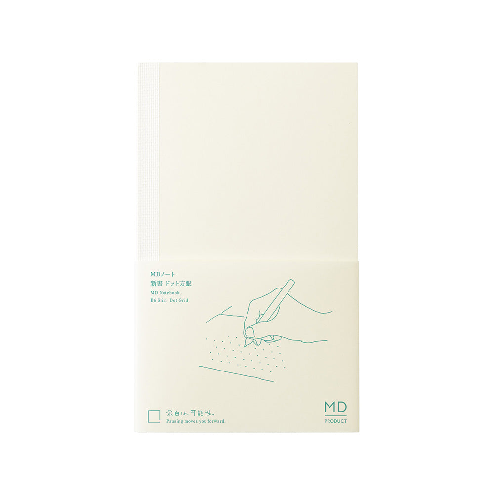 MD Paper B6 Slim Dot Grid Notebook