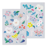 Midori Yuru Log Notebook - B6 - Floral