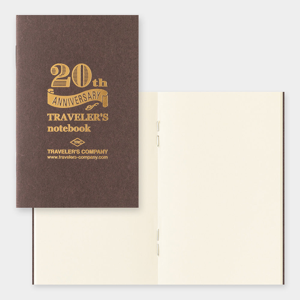 TRAVELER'S COMPANY 20th Anniversary Card Sized Notebook Set