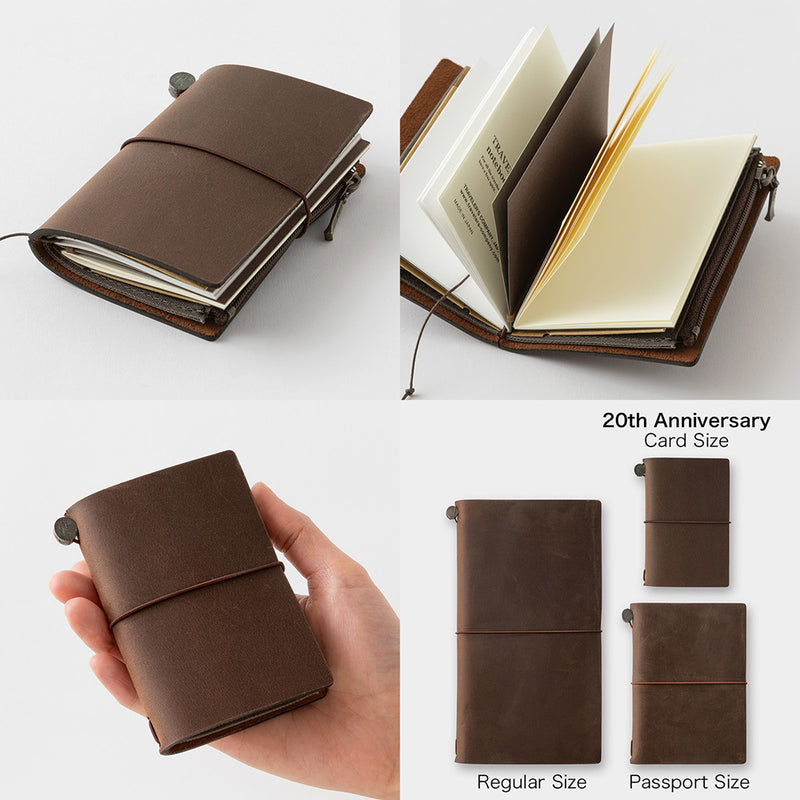 TRAVELER'S COMPANY 20th Anniversary Card Sized Notebook Set