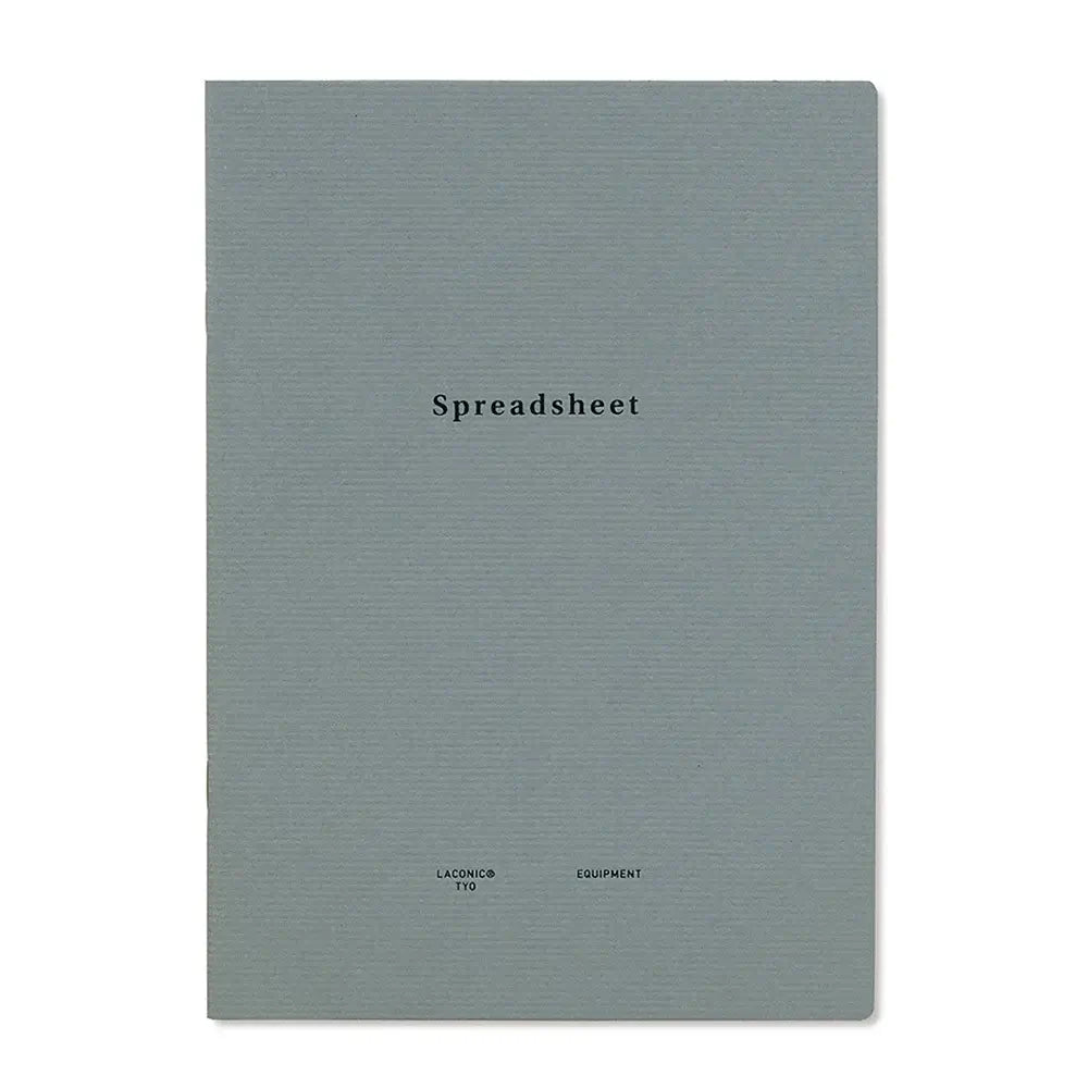 Laconic Style Notebook - A5 - Spreadsheet