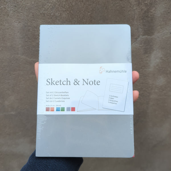 Hahnemuhle Sketch & Note A5 Set of 2 Sketchbooks