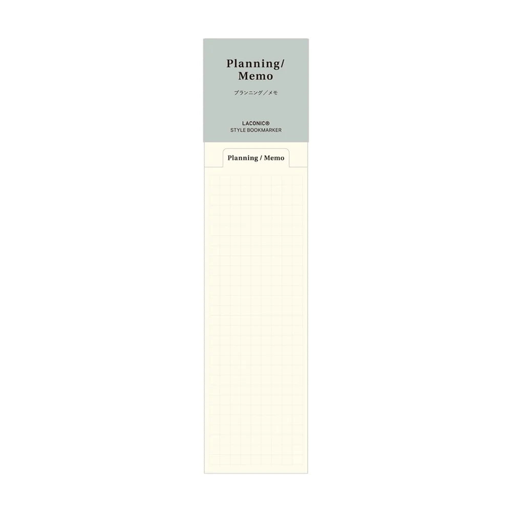 Laconic Planning Memo set of Bookmarks