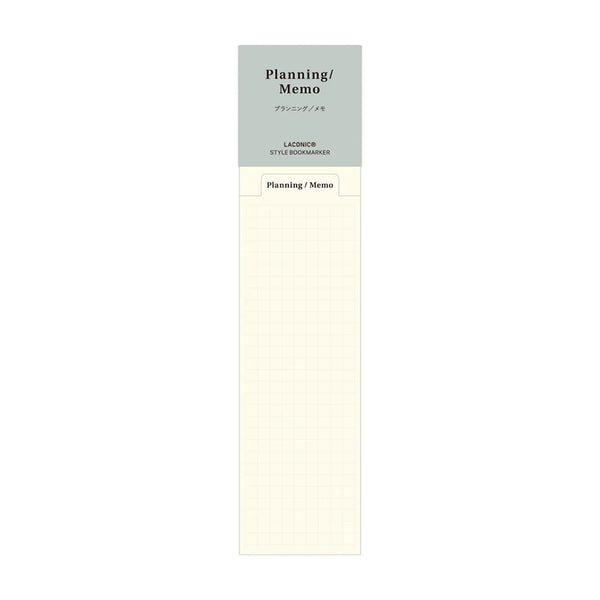 Laconic Planning Memo set of Bookmarks