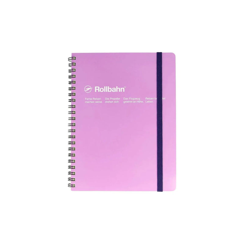 Delfonics Rollbahn Spiral Bound Grid Notebook A5