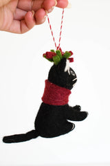 Niaski Felt Cat Hanging Decoration - Frida Catli