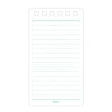 Midori Diamond Small Memo Book - Lined - Black