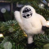 Yeti Christmas Tree Hanging Decoration