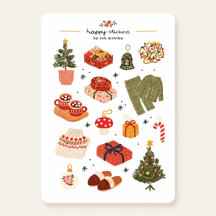 Och Monika Stickers - Christmas Tree