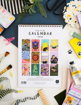 2026 Cats in Art Wall Calendar