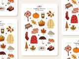 Och Monika Stickers - Autumn Walk