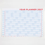 Crispin Finn 2027 Year Wall Planner - Landscape View