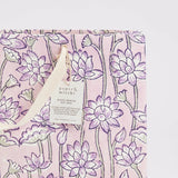 Hand Marbled Large Gift Bags - Lavender