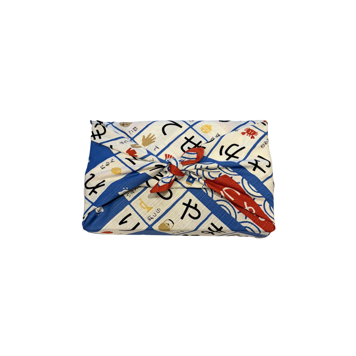 HAMAMONYO Furoshiki Wrapping Cloth - Hiragana