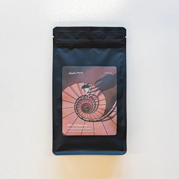Darkroom 80% Philipines Hot Chocolate Flakes - 200g