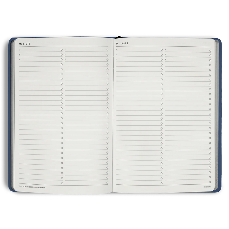 MiGoals 2025 Daily Goal Digger Planner B5