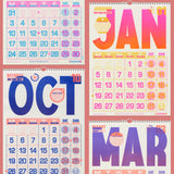 Risotto Studio 2026 A3 Risograph Wall Calendar