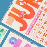 Risotto Studio 2027 A3 Risograph Wall Calendar