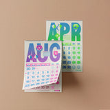 Risotto Studio 2027 A3 Risograph Wall Calendar