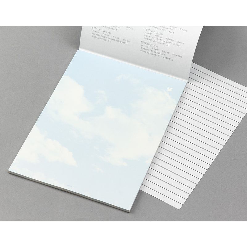 Midori Cloud B5 Writing Paper Pad