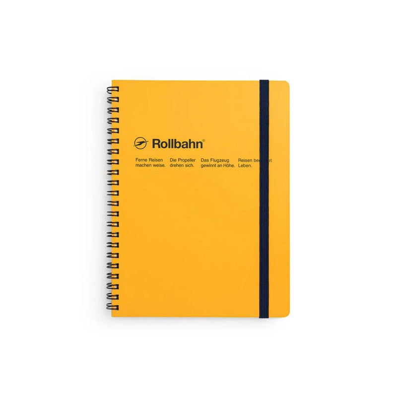 Delfonics Rollbahn Spiral Bound Grid Notebook A5