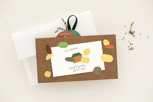 Livework Color Palette Stickers - Gold Way Shapes