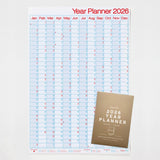 Crispin Finn 2026 Year Wall Planner - Portrait View