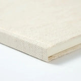 Kakimori A5 Clothbound Hardback Grid Notebook Beige