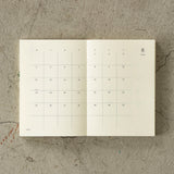 MD Paper Diary A6 2025 Monthly Block & Memo