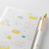 Midori Mini Pocket Monthly Diary 2026 -  Dog