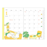 Midori Mini Pocket Monthly Diary 2026 -  Dog