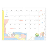 Midori Mini Pocket Monthly Diary 2026 -  Dog