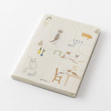 Midori A6 Pocket Monthly Diary - Cat 2026
