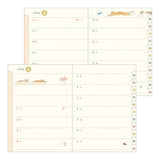 Midori A6 Pocket Monthly Diary - Cat 2026
