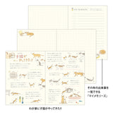 Midori A6 Pocket Monthly Diary - Cat 2026