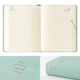 Midori Hibino 2026 A6 Daily Diary - 2 pages per day