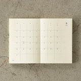 MD Notebook A6 Slim Diary 2026 Monthly Block & Memo