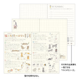 Midori Mini Pocket Monthly Diary - Cat 2027
