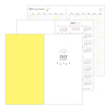 Midori Slim Pocket Monthly Diary 2027 - Dog