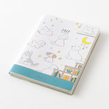 Midori A6 Pocket Monthly Diary - Dog 2027