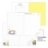 Midori A6 Pocket Monthly Diary - Dog 2027